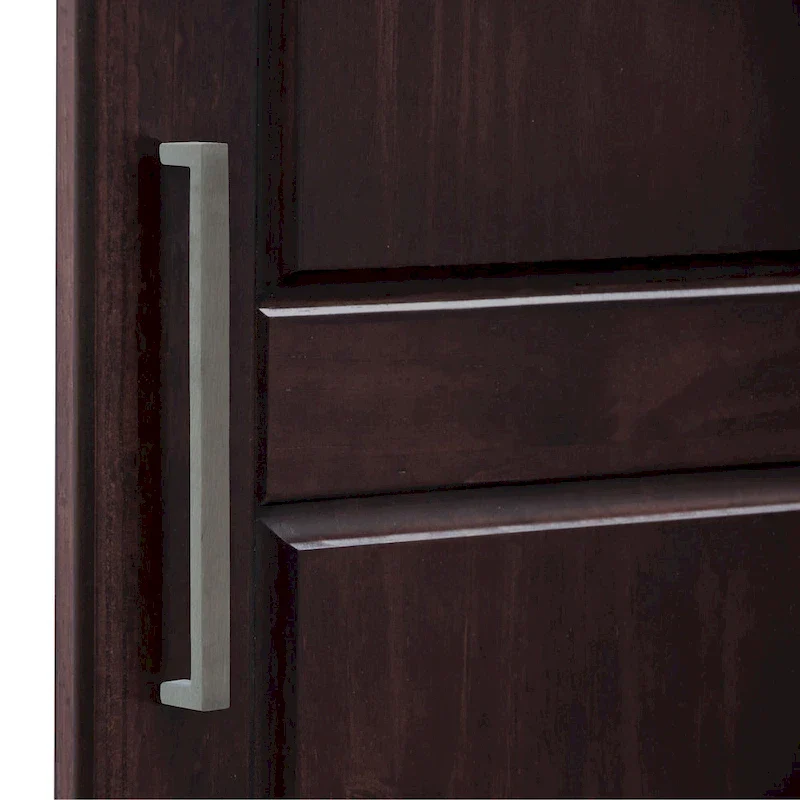 3-Door Solid Pine Wood Wardrobe Armoire, 72