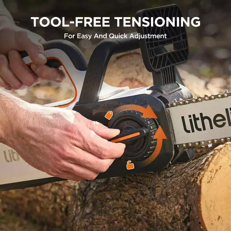 Litheli 12" 20V Brushless Battery Chainsaw