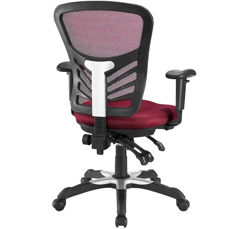 Ergonomic Mesh Office Chair with Adjustable Back & Armrests
