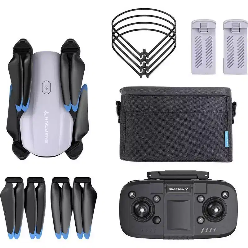 Snaptain E10 Drone: Built-In Camera, Remote Control, 1080p Video, Bluetooth Connectivity, Beginner Skill Level