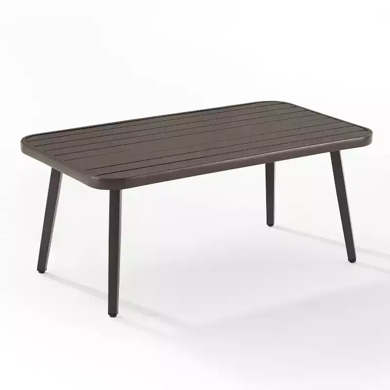 Haven 2pc Outdoor Wicker Conversation Set - Light Gray - Crosley: Includes Loveseat & Coffee Table, Removable Cushions
