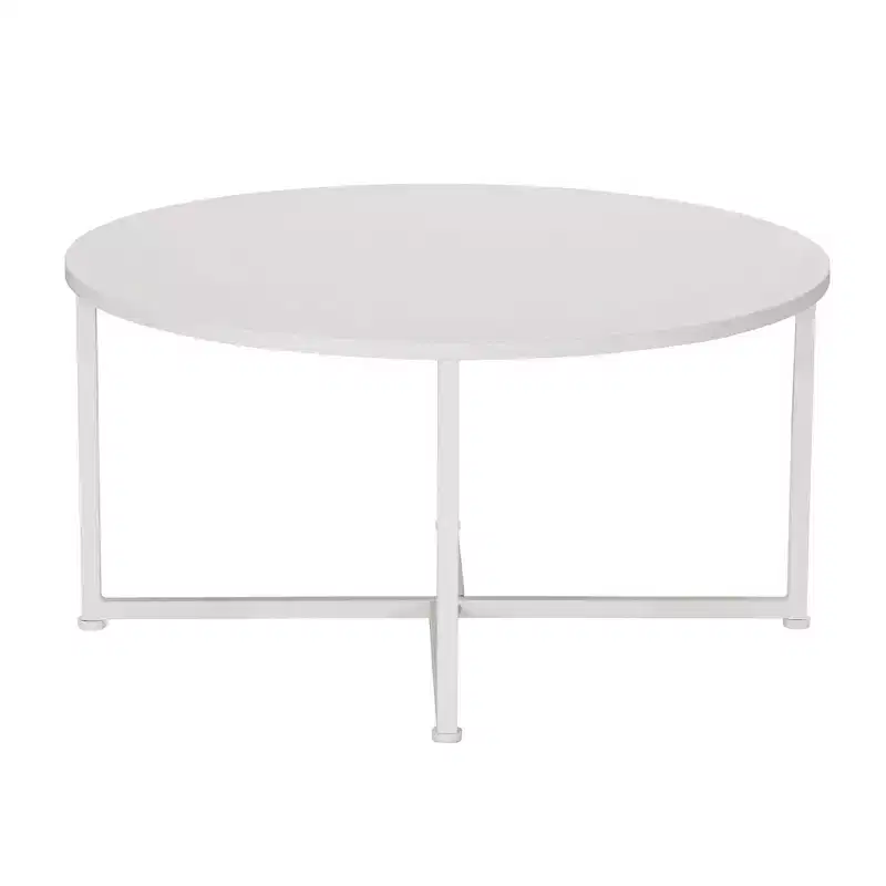 Household Essentials Jamestown Round Coffee Table