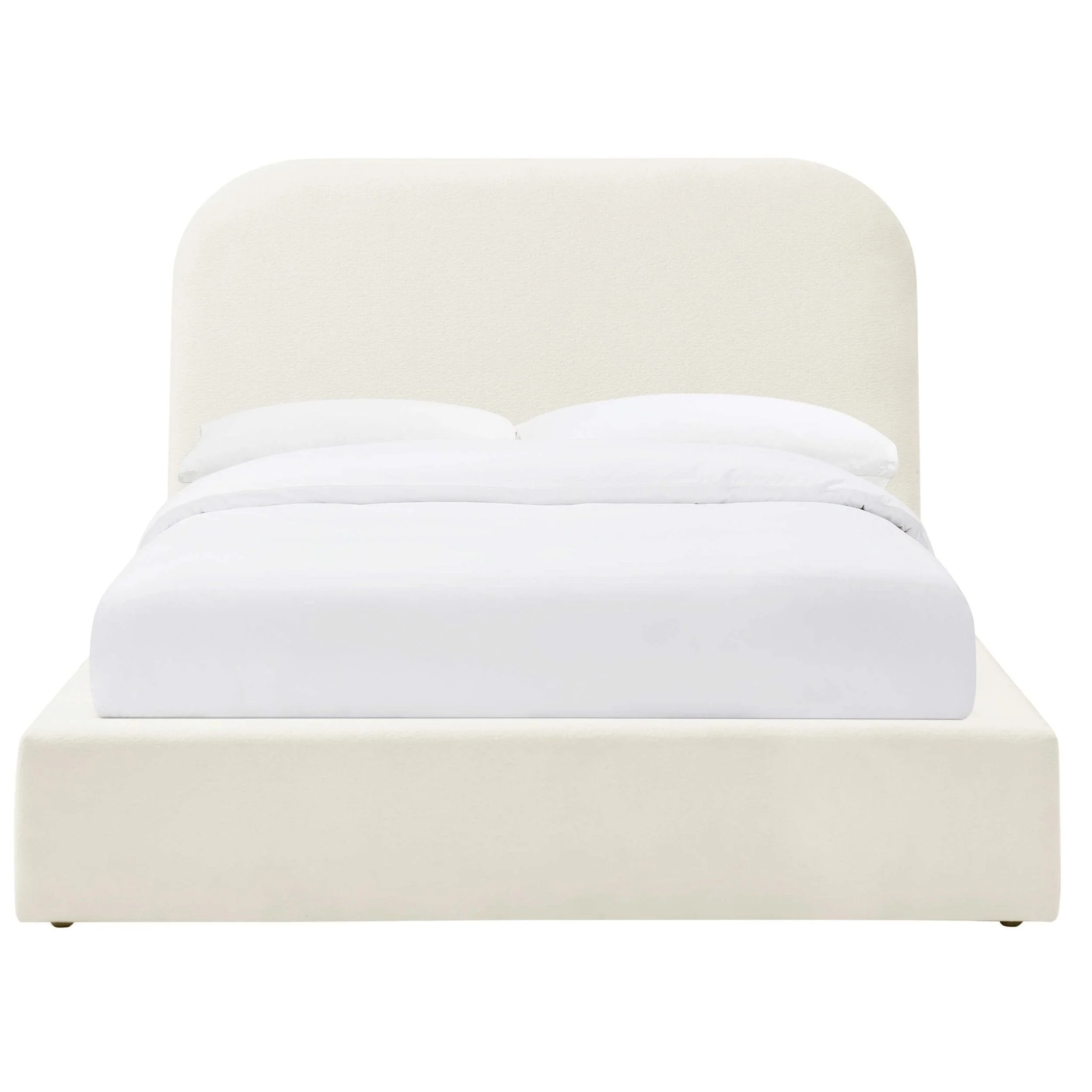 Storage Bed - Teddy Cream