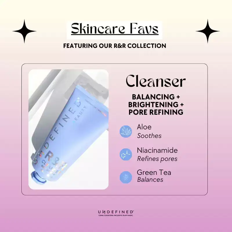 Undefined R&R Cleanser - 8 fl oz: Basic Cleansing, Hydrating, Suitable for All Skin Types, Mint Scented