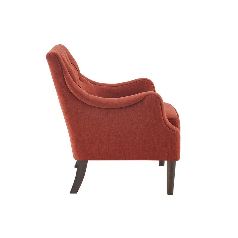 Madison Park Elle Button Tufted Accent Chair