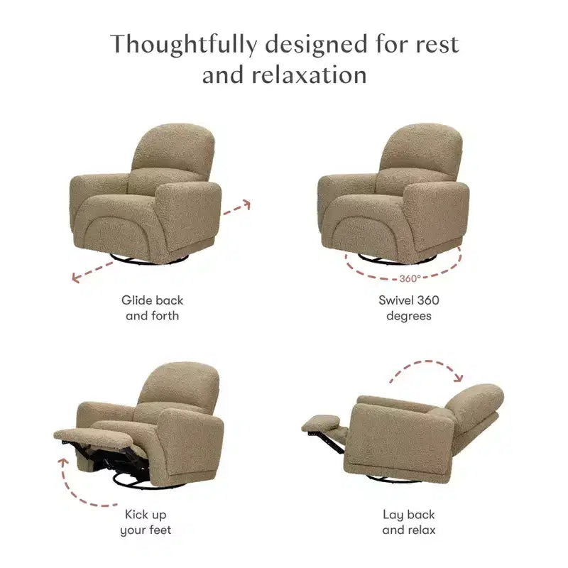 Babyletto Rainbow Recliner and Swivel Glider