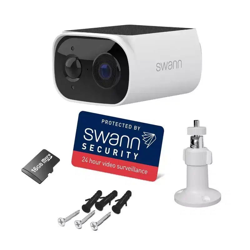 Swann EVO Outdoor Cam with Integrated Solar Panel