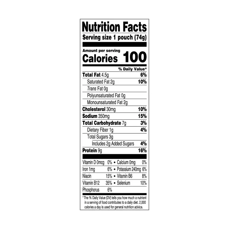Starkist Beef Creations Sloppy Joe - 2.6oz