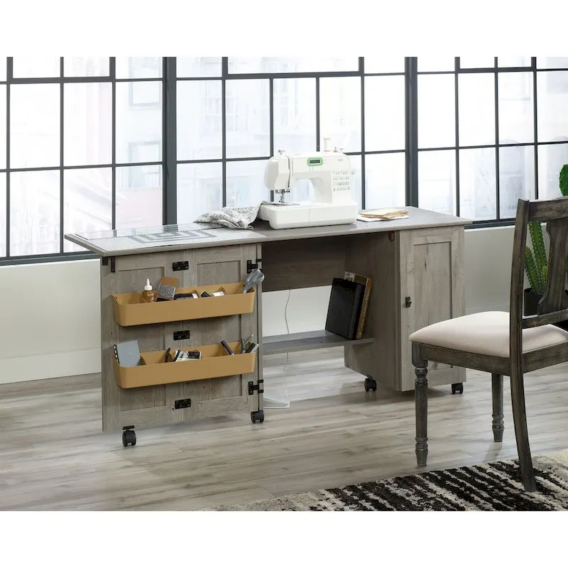 Collection Easy Rolling Sewing and Craft Table/Cart
