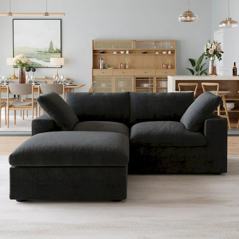 Modern Modular Convertible Sectional Sofa Couch for Living Room