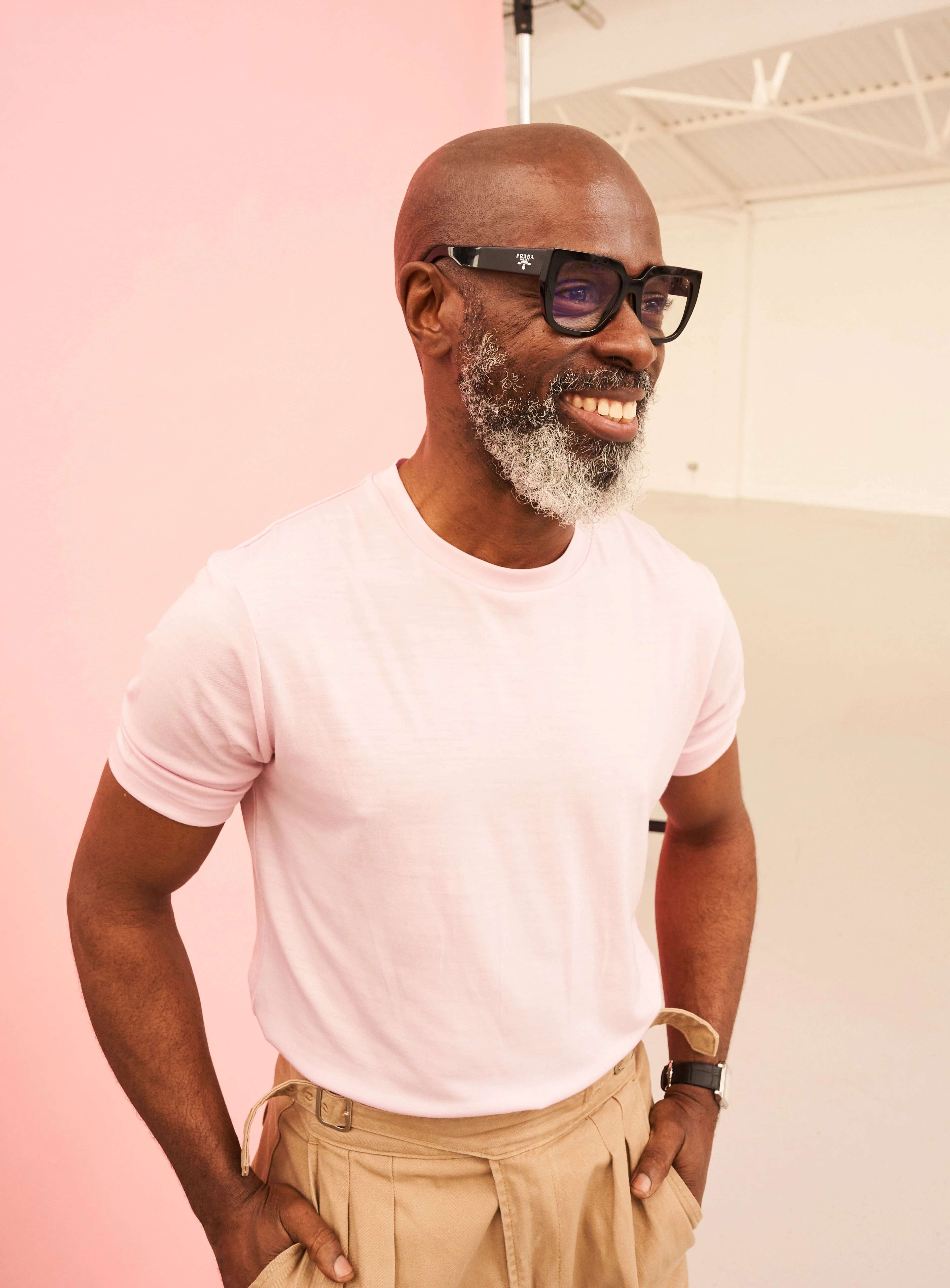 Merino Wool Jersey Pink T-Shirt