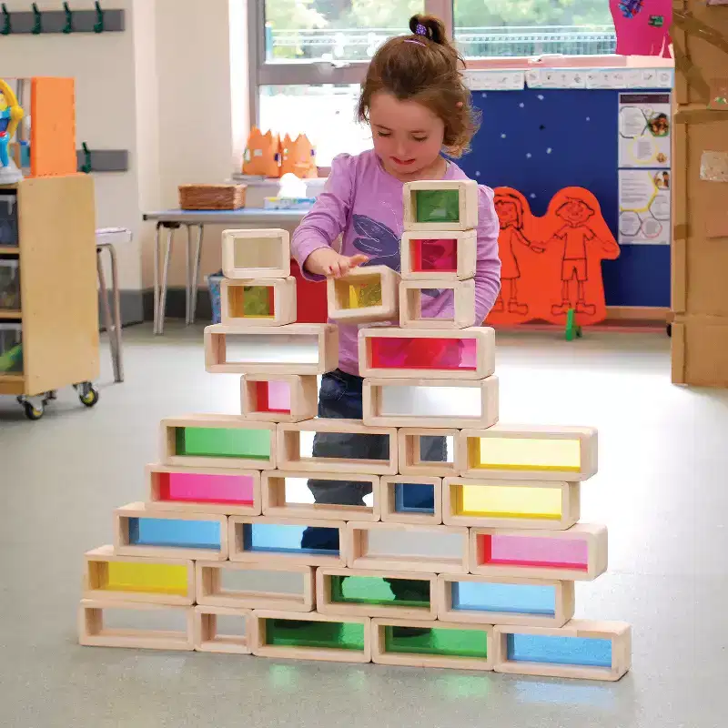 TickiT Rainbow Bricks, Set of 36
