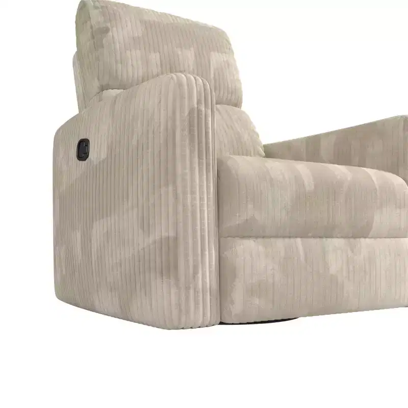DHP Lukas Swivel Recliner Chair
