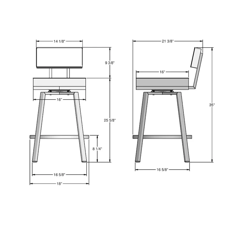 Swivel Counter & Bar Stool