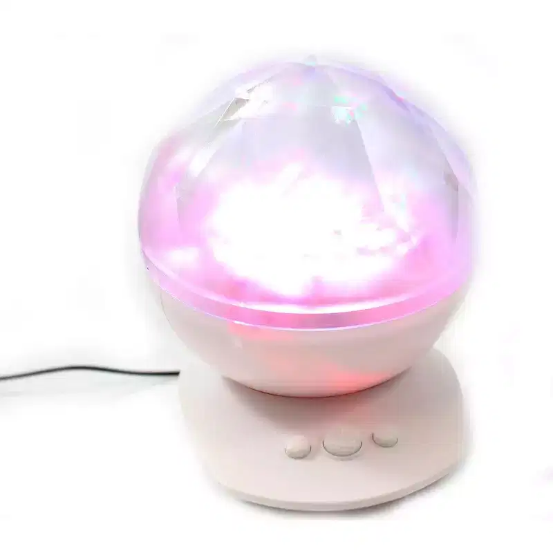 JuzToys Color Changing Led Night Light Lamp, White