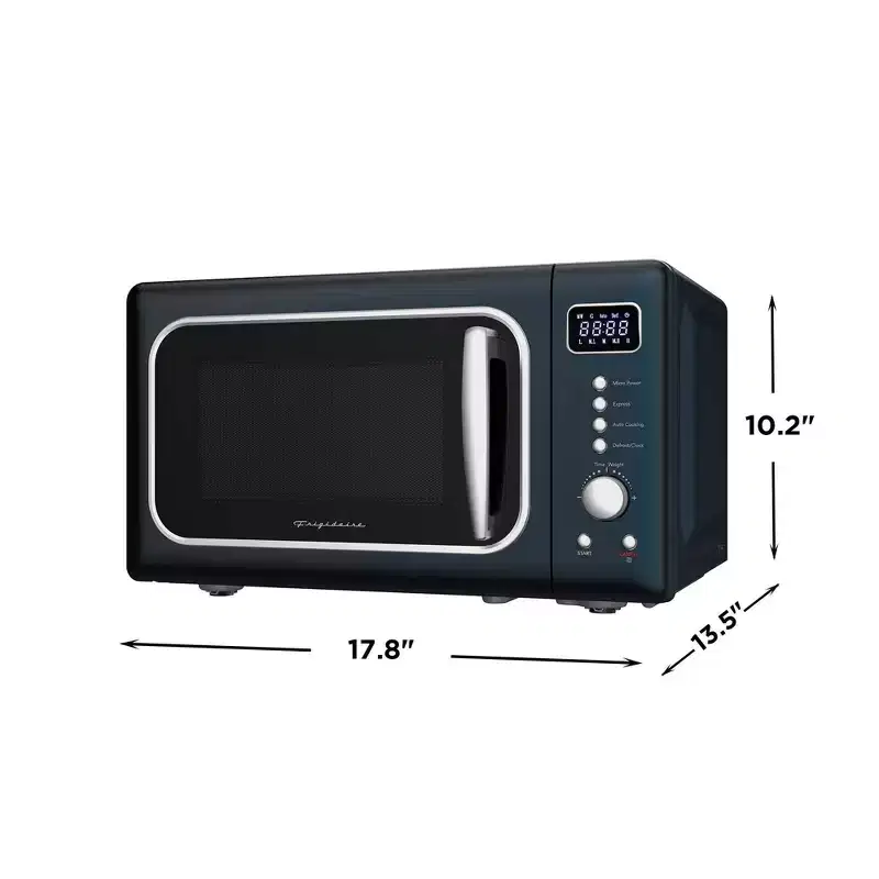 Frigidaire 0.7 cu ft Retro Countertop Microwave Oven Azure