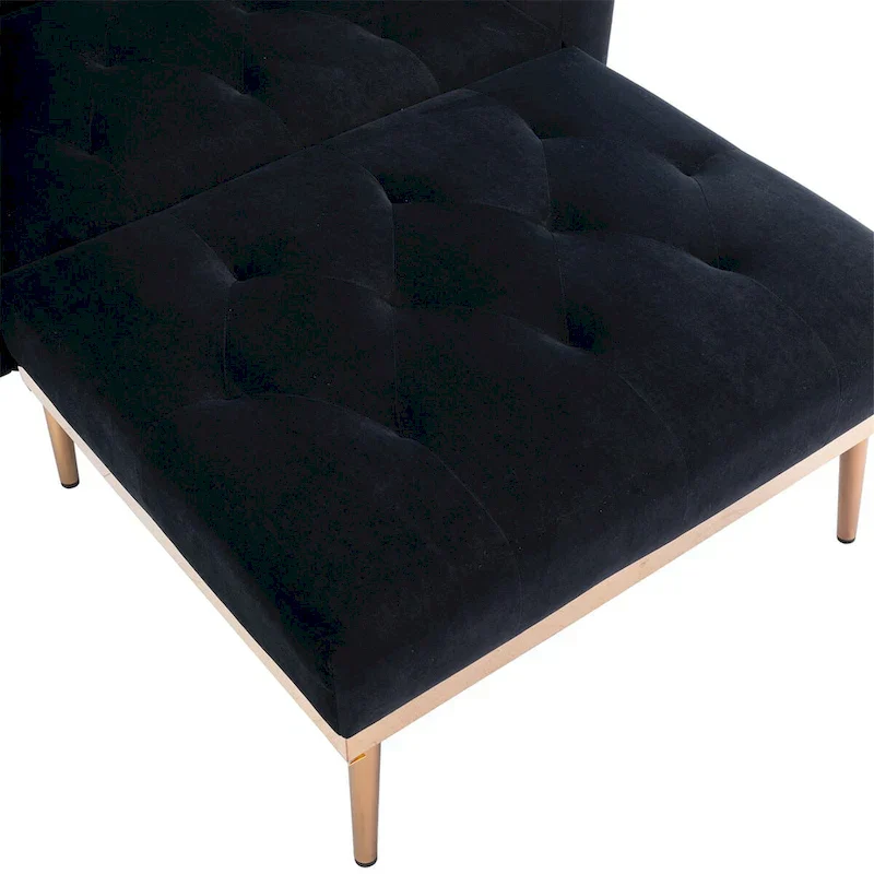 Barrel Accent Chair with Foam Padding and Velvet Upholstery