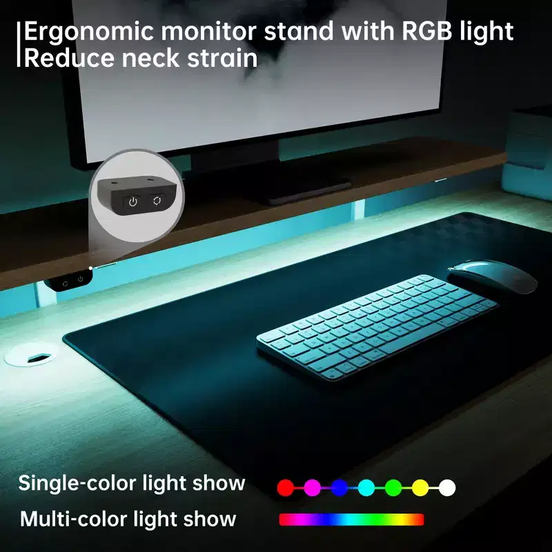EUREKA ERGONOMIC 60x23 L Shaped Standing Desk with Accessories Set