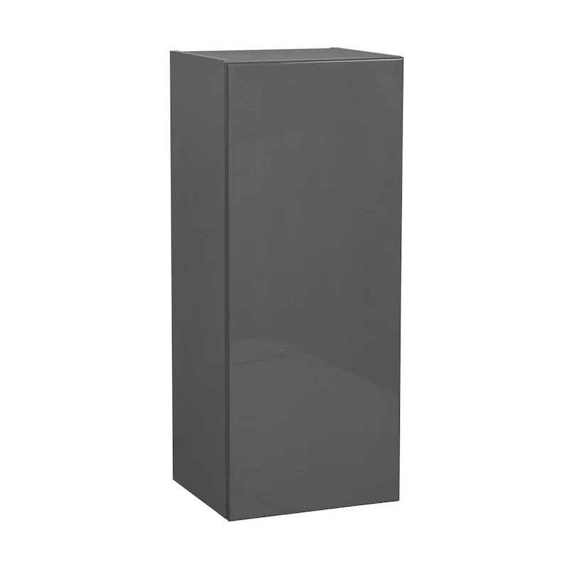 12 x 36 Wall Cabinet, Single Door, Grey