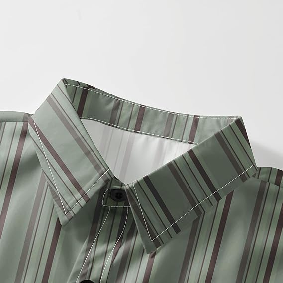 Men's Striped Long Sleeve Shirt