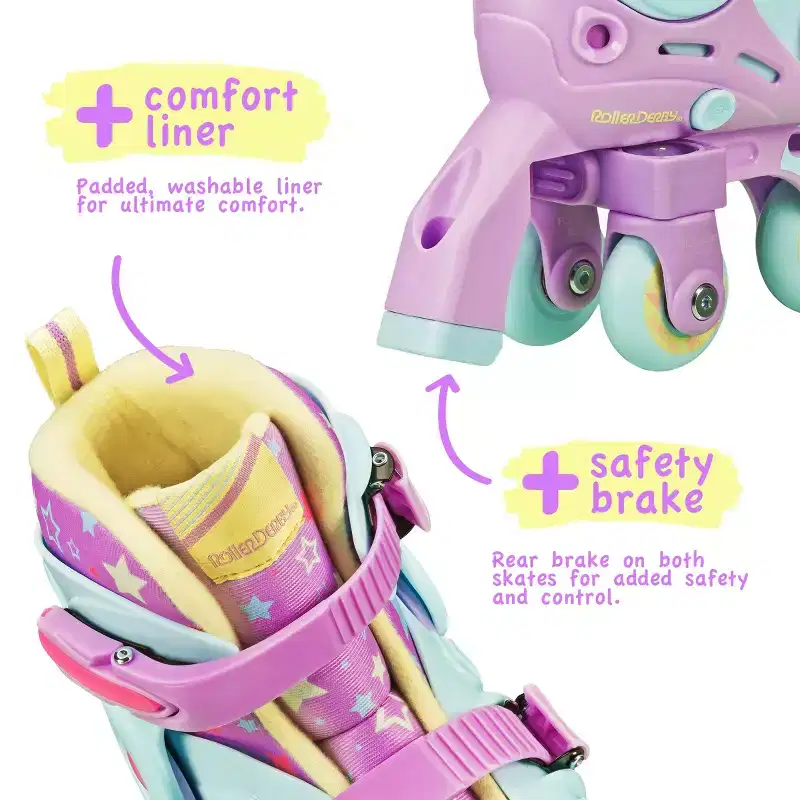 Roller Derby Switch Adjustable Girl's Roller Skates