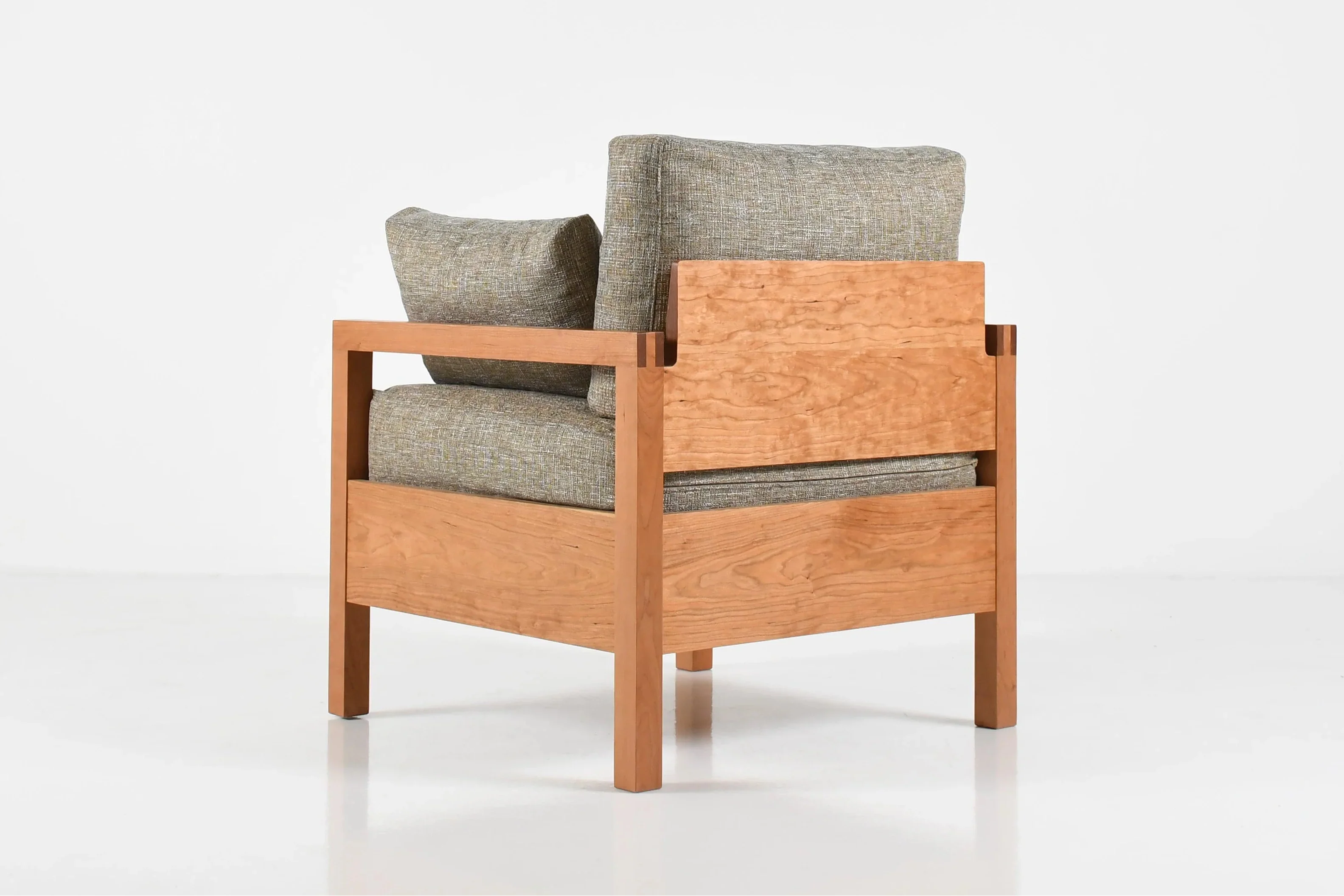 Lounge Chair - An expansion of its namesake collection, living is designed to make the most out of minimal lines while