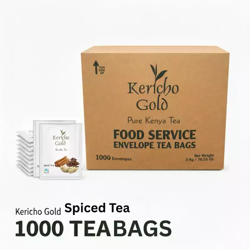Kericho Spiced Tea Masala 1000 Tea Bags