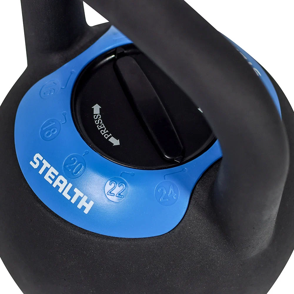 Ex-Display 24kg Blue Adjustable Kettlebell