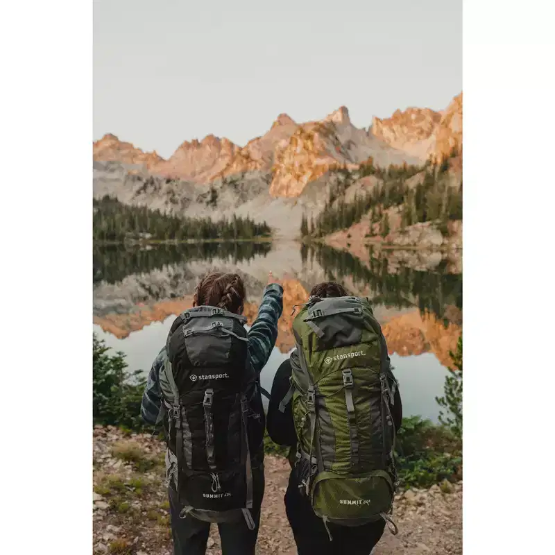 Stansport Internal Frame Hiking and Camping Backpack 50L