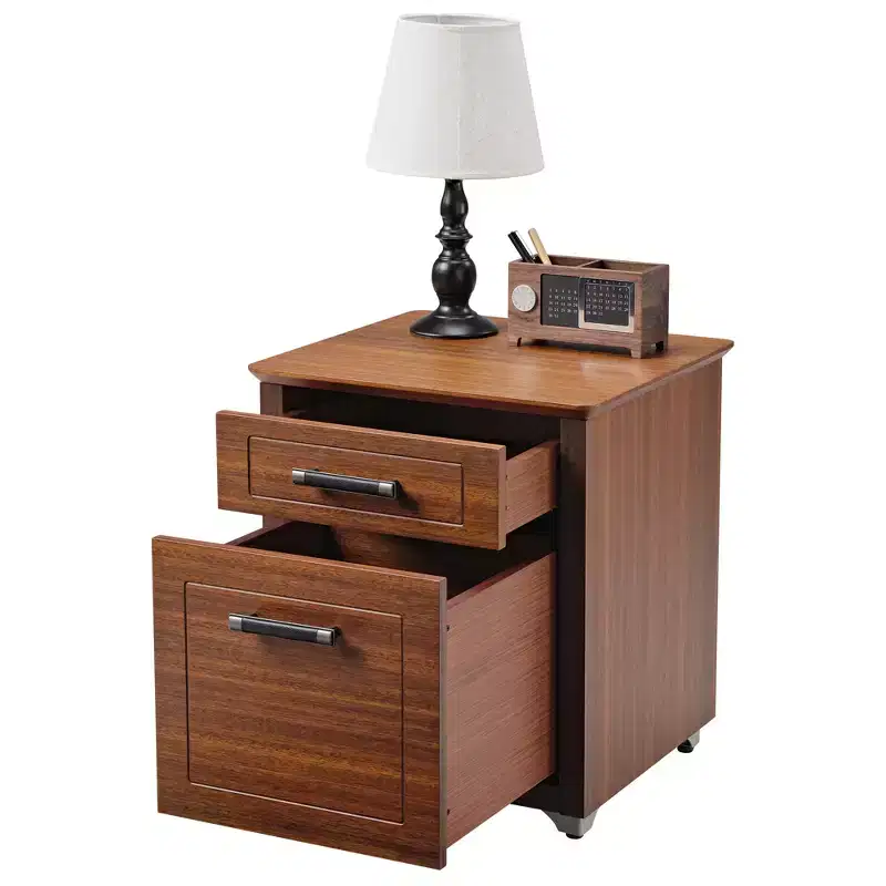 19 File Storage Cabinet, Walnut