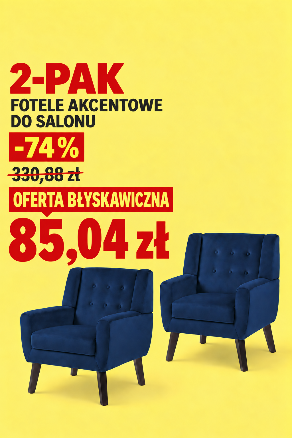 Fauteuil d'appoint pour salon