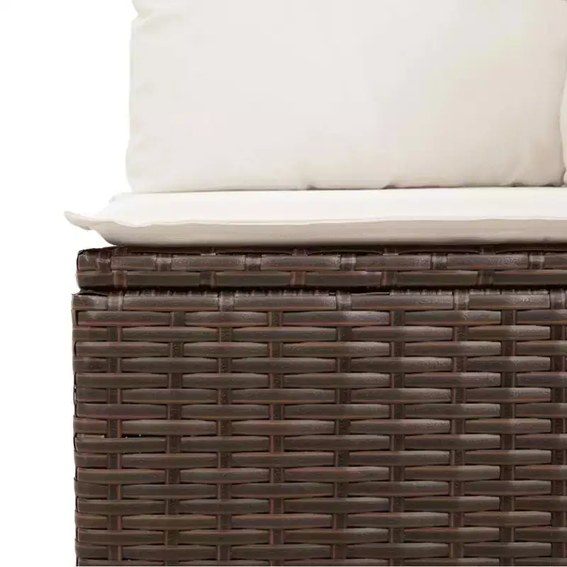 vidaXL Handy Patio Sofa Set with Cushions for Chilling Outside