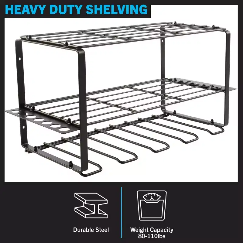 Stalwart 3-Tier Power Tool Organizer Shelving