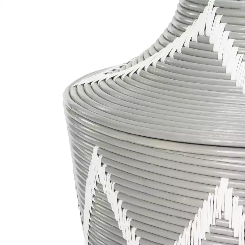 Laundry Basket - HAC6004 - Grey/White