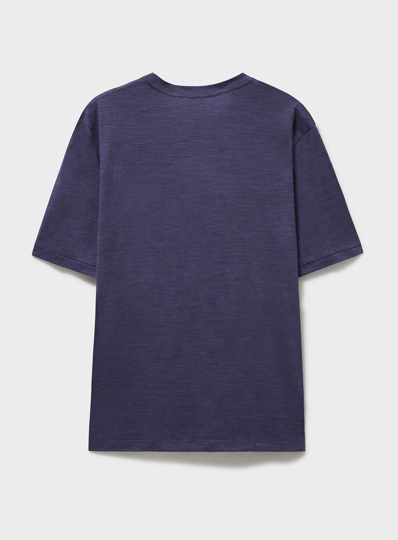 Merino Wool Jersey Sky Stripe T-Shirt