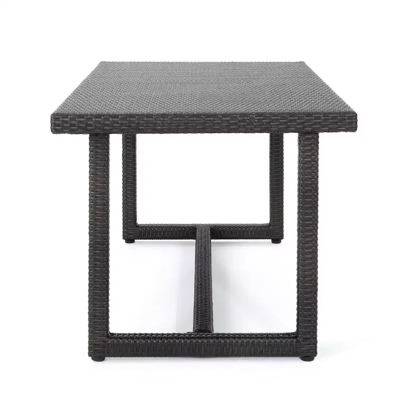 Christopher Knight Home Westley Outdoor Wicker 7 Piece Dining Set with Cushion