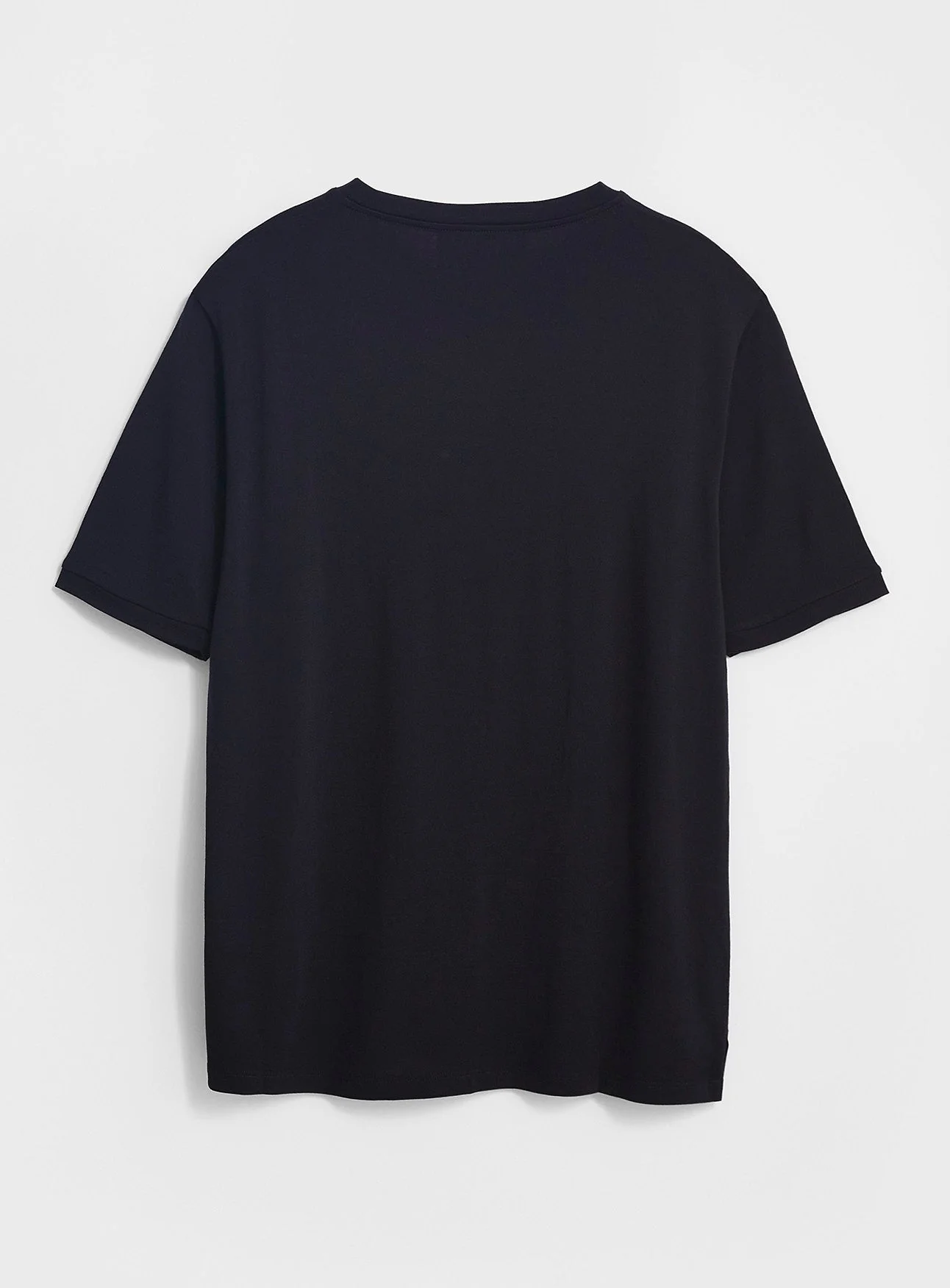 Merino Wool Jersey Navy T-Shirt