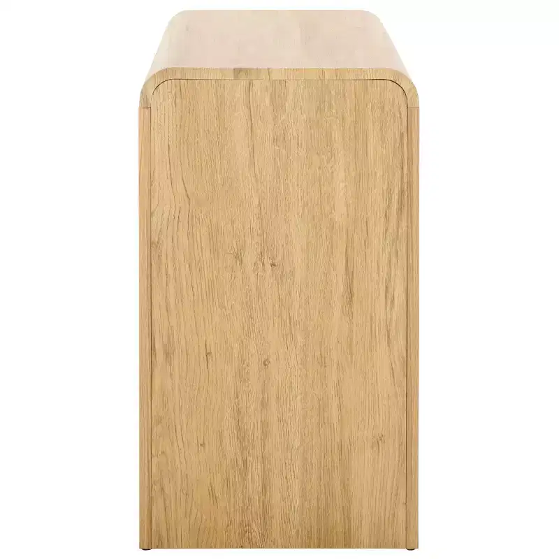 Black / Oak / White Rolling Sports Equipment Rack, Metal & MDF, Floor Storage