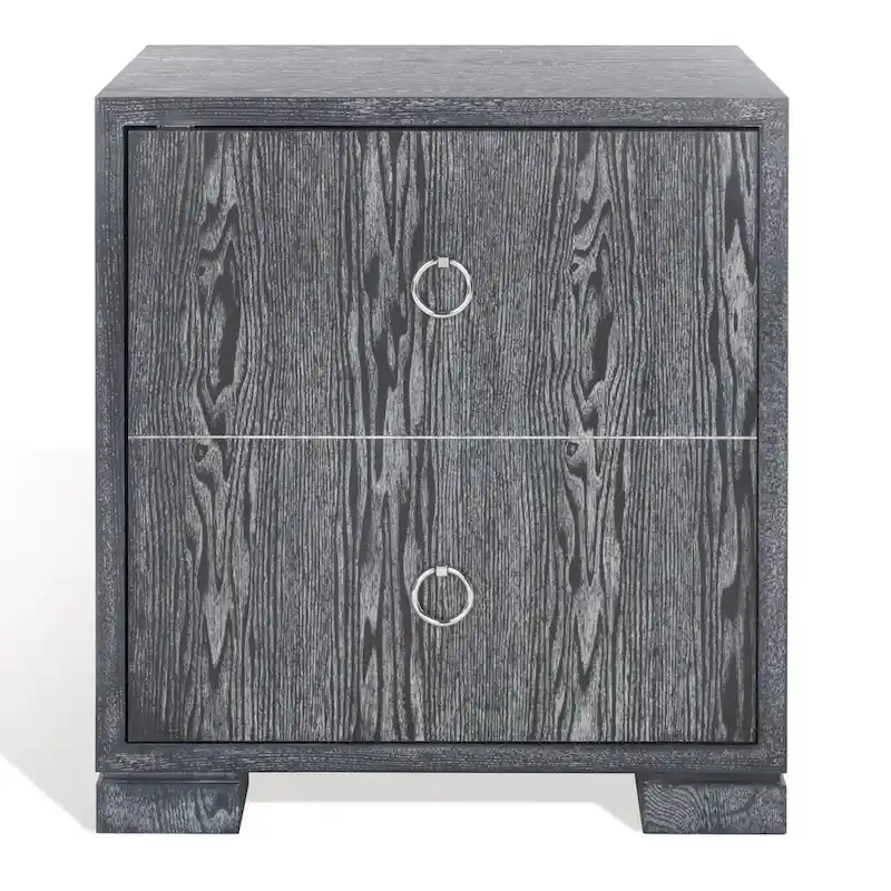 White and Gold Lacquer Chest - 24 W x 18 D x 26 H