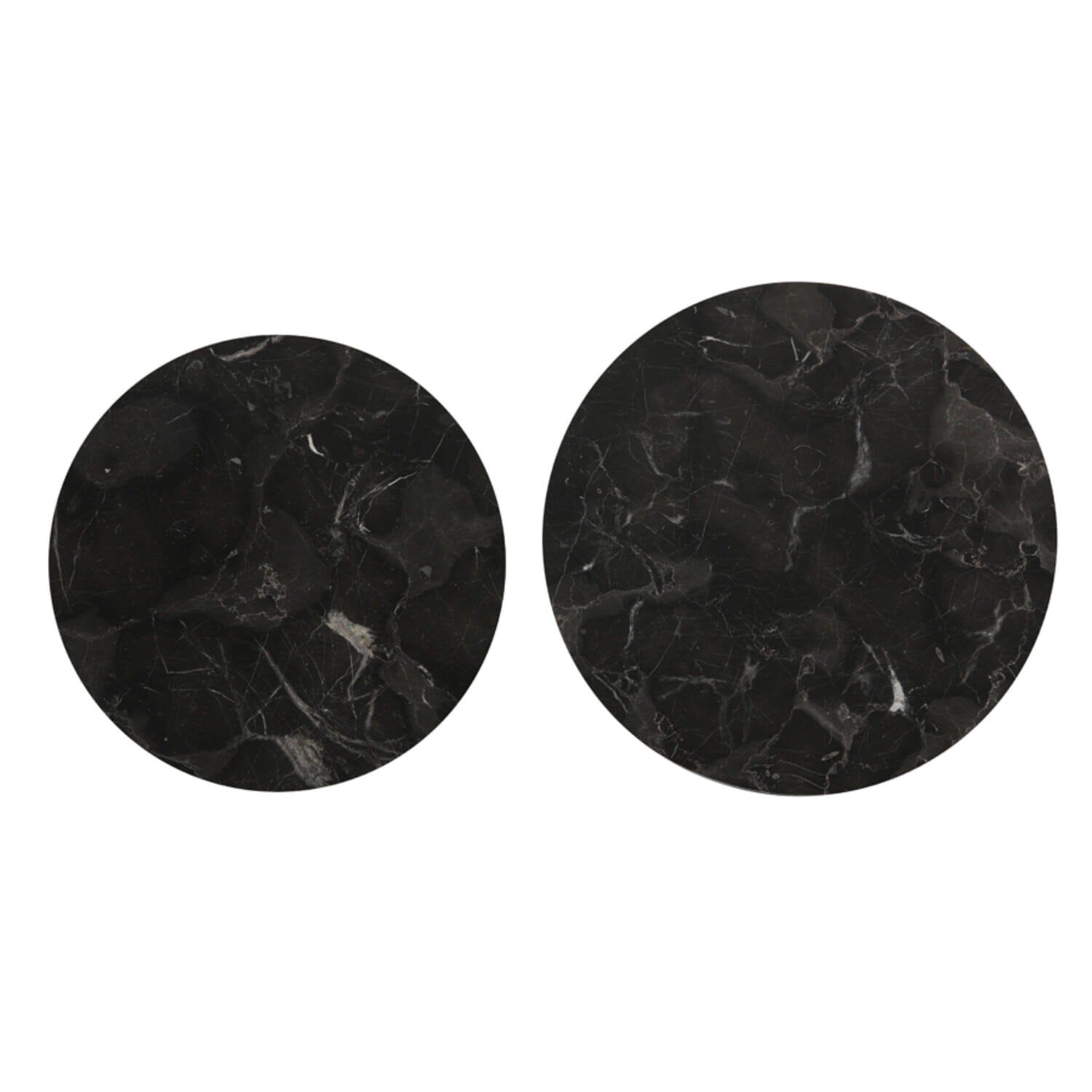 Black Marble Nesting Coffee Tables