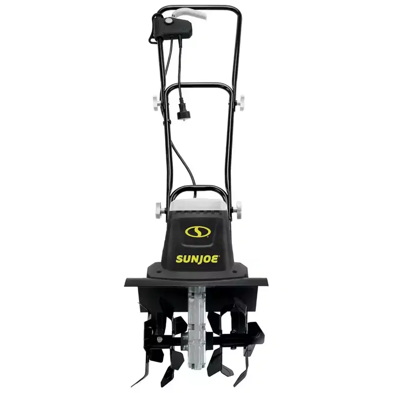 Sun Joe Electric Garden Tiller/Cultivator, 3 Position Height Adjustment, TJ602E