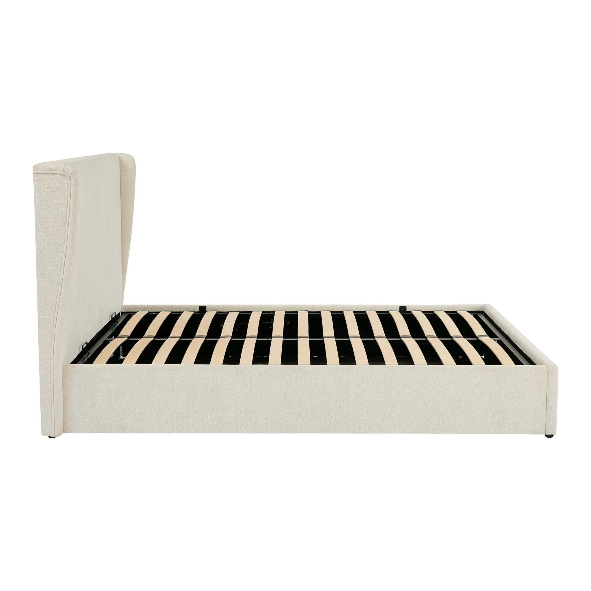 Storage Bed - Chenille Ecru
