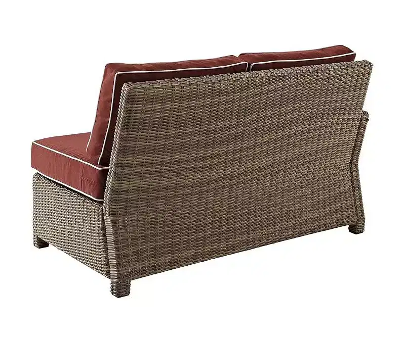 HomeStock Bradenton Outdoor Wicker Sectional Sofa