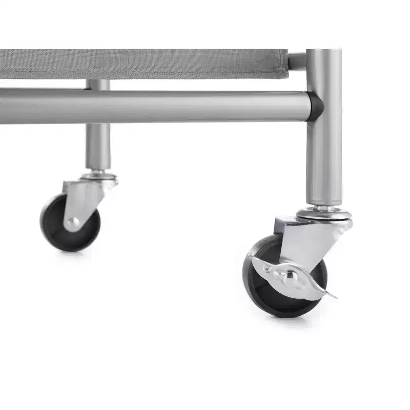 Triple Sorter Ironing and Folding Table Gray: Freestanding Closet Storage & Garment Rack, Polypropylene Frame