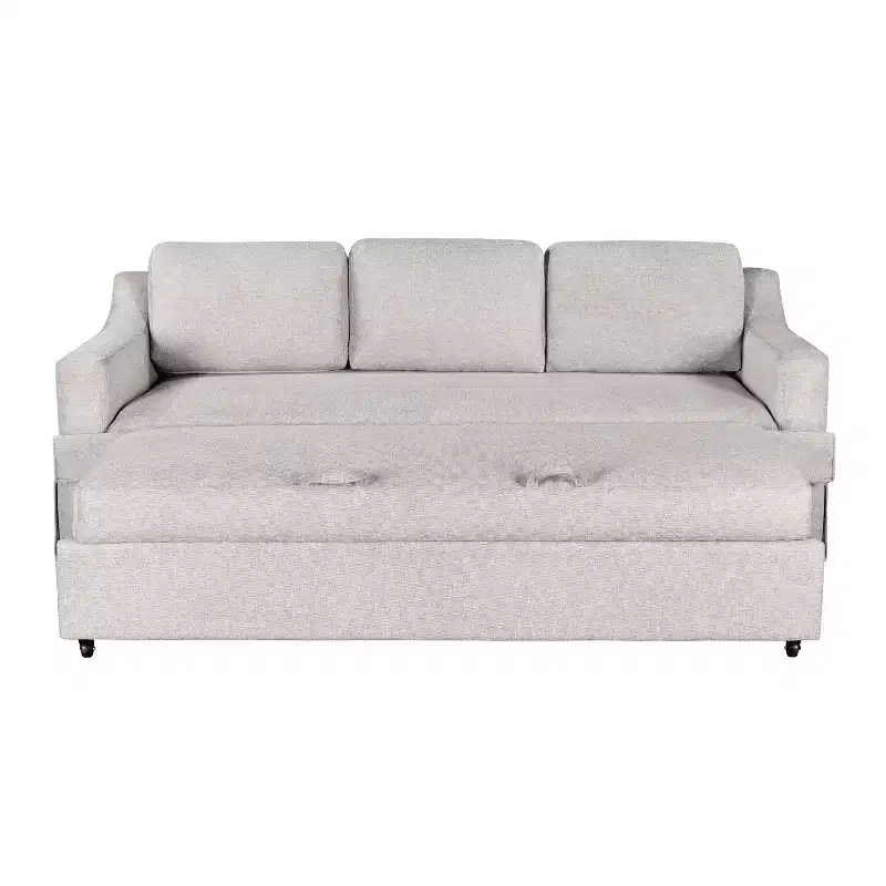 Serta Hans Pullout Sofa Bed Linen: Queen Size, Convertible Couch with Innerspring Mattress