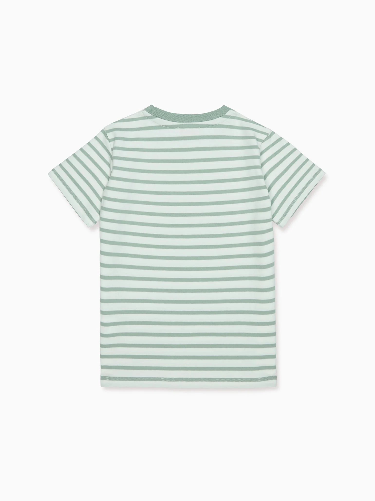Green Stripe Kids T-Shirt