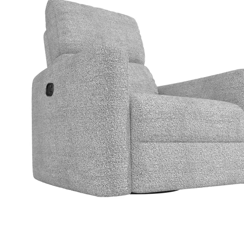 DHP Lukas Swivel Recliner Chair