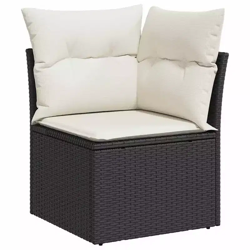vidaXL Handy Patio Sofa Set with Cushions for Chilling Outside