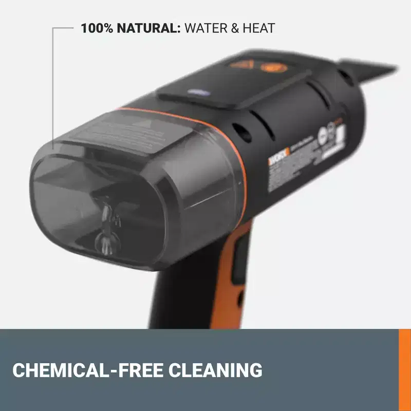 Worx WX770L 20V SteamStorm Battery Powered Cordless Handheld Steam Cleaner