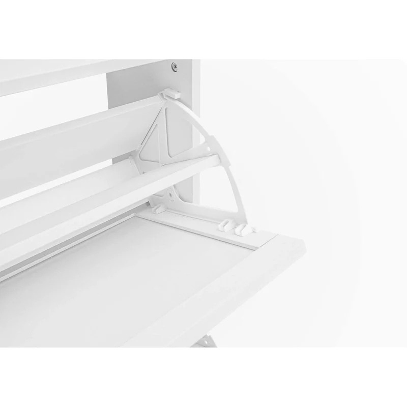Rattan 3-Door Shoe Rack